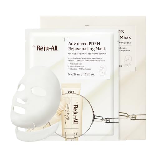 All Advanced PDRN Rejuvenating Mask (1.2 Fl Oz x 4EA) - Product Imagery