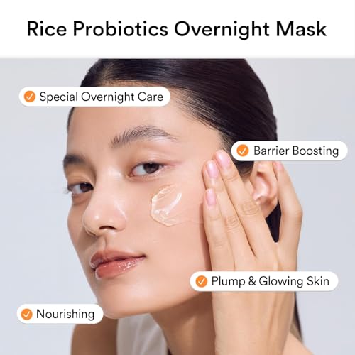 Abib Rice Probiotics Overnight Face Mask Barrier Jelly 2.7 fl oz - Product Imagery