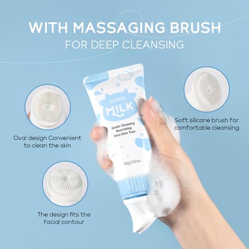 11 In 1 Milk Skincare Set for Women & Teens, Travel Skincare - Product Imagery