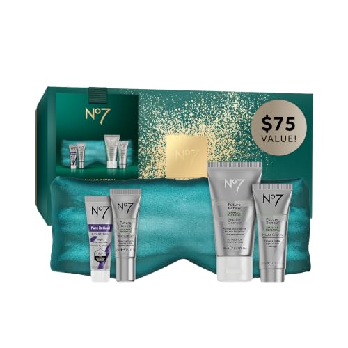 No7 Sleep Collection Skincare Gift Set 5 Count - No7 Official Imagery - 1