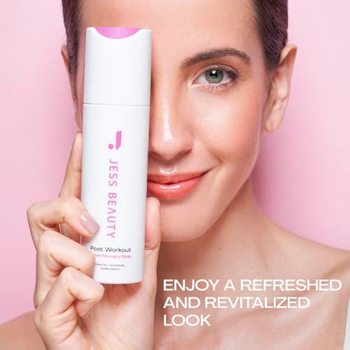 JESS BEAUTY | Post-Workout Gel Moisturizer | Deep Hydration Face - Product Imagery