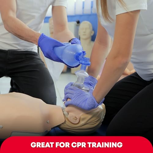 Adult and Infant CPR Mask Combo Kit – Includes 2 CPR Masks with - Product Imagery