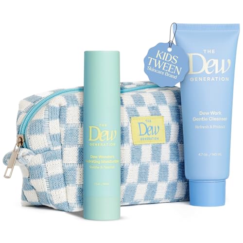 Dew-O Kit Kids Skin Care Set with Cleanser & Moisturizer | - Product Imagery