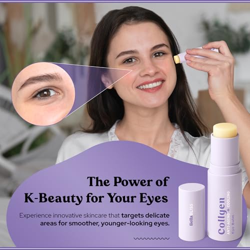 Bella Bliss Collagen Eye Balm Stick for Dark Circles, Puffiness - Product Imagery