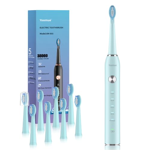 Sonic Electric Toothbrush for Adults & Kids - 5 High-Performance - Product Imagery