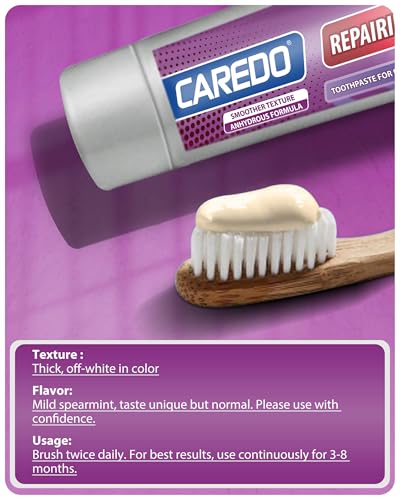 CAREDO Gum Toothpaste for Periodontitis, Gum Repair for Receding - Product Imagery