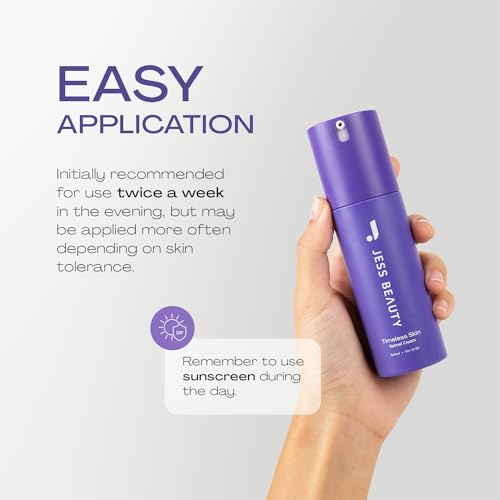 JESS BEAUTY | Timeless Skin Retinol Serum with Panthenol & - Product Imagery