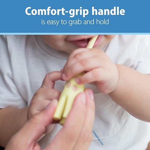 Dr. Brown's Infant-to-Toddler Toothbrush, Giraffe - Product Imagery
