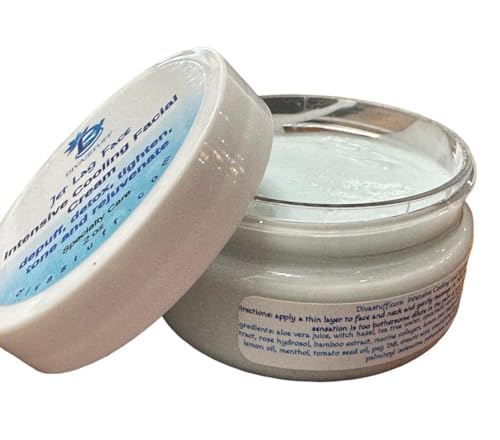Diva Stuff Jet Lag Face Intensive Cooling Cream Clay Facial - Product Imagery