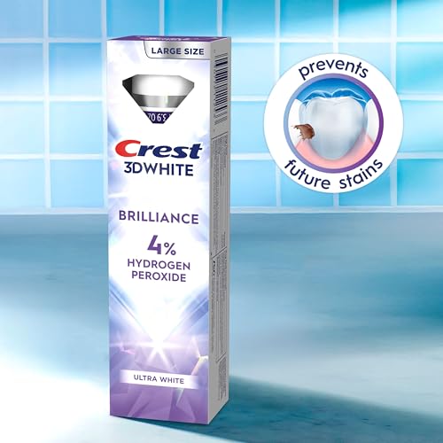 Crest 3D White Brilliance Pro Ultra White Teeth Whitening - Product Imagery