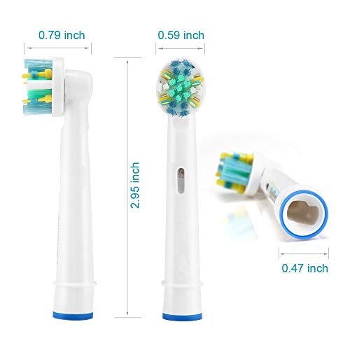 Toothbrush Replacement Heads Refill for Oral Electric Toothbrush - Product Imagery