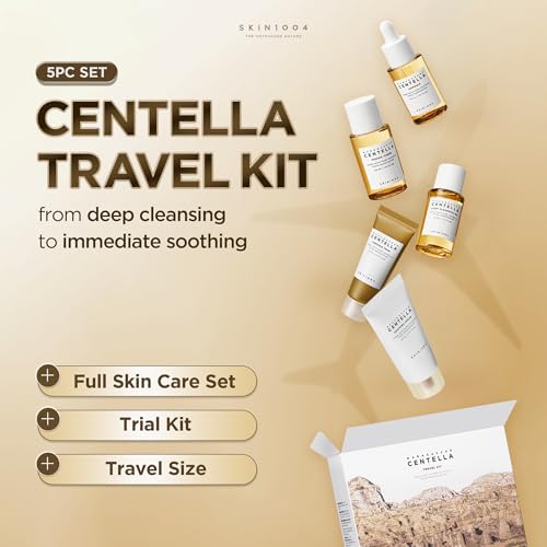 SKIN1004 Centella Travel Kit, Korean Skin Care Set of 5, Travel - Product Imagery