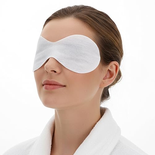 100 Sheets Disposable Eye Mask Eyecare Cotton Paper Facial Eye - Product Imagery