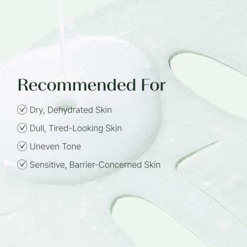 Sheet Mask with Niacinamide, Adenosine & Hyaluronic Acid, Glass - Product Imagery