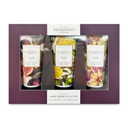 Pecksniff s Luxury Hand Cream Gift Set Wildwood Collection 3 - Pecksniff's Official Imagery - 1