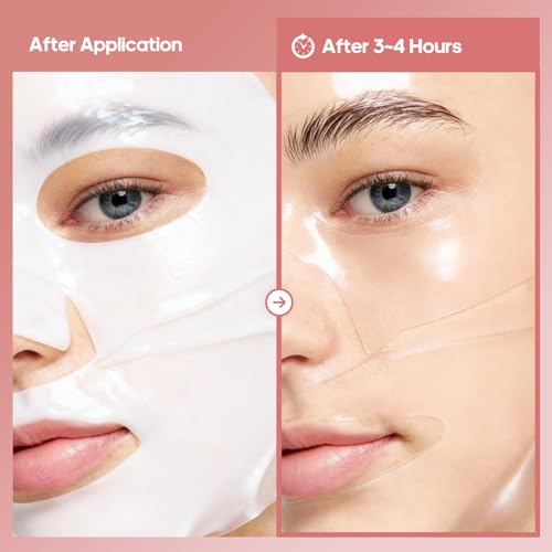Collagen Face Mask Skincare, Hydrating & Firming Hydrogel Face - Product Imagery