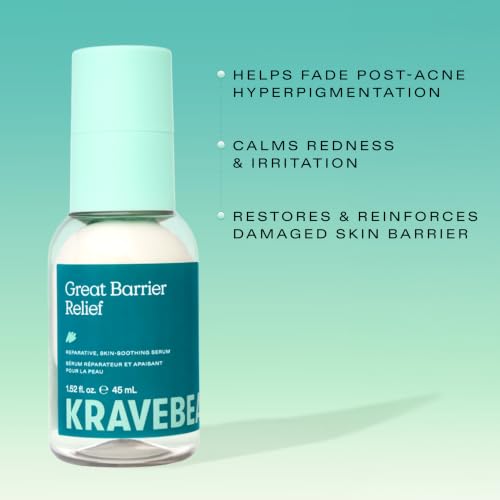 KraveBeauty Great Barrier Relief Face Serum for Dry, Sensitive - Product Imagery