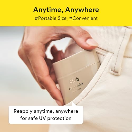 Abib Airy Sunstick Protection Bar DUO SPF50+ Broad Spectrum, - Product Imagery