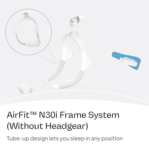 Resmed AirFit N30i Frame System, Standard Frame/Small-Wide - Product Imagery