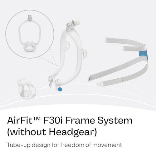Resmed AirFit F30i Frame System Replacement Without Headgear, - Product Imagery