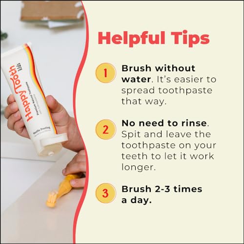 Hydroxyapatite Toothpaste, Whitening, Fluoride Free, Vanilla - Product Imagery