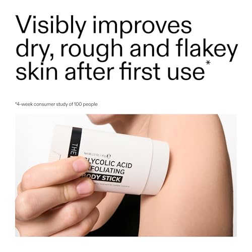 The INKEY List Glycolic Acid Exfoliating Body Stick - Deep - Product Imagery
