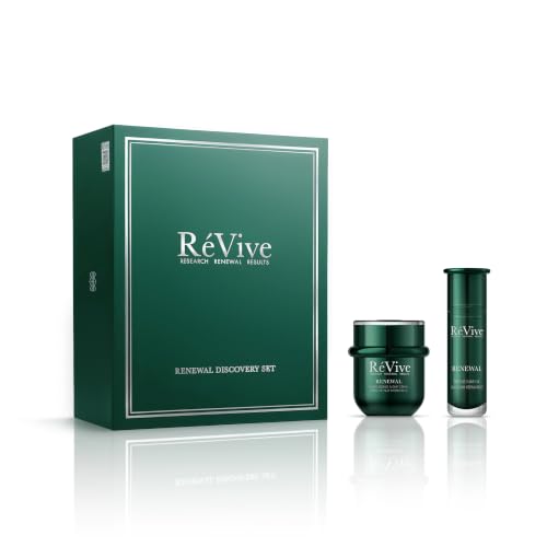R&eacute;Vive RéVive Renewal Discovery Set - Rescue Elixir Oil 5 mL / 0.17 oz and Moisturizing Night Cream 10 mL / 0.34 
