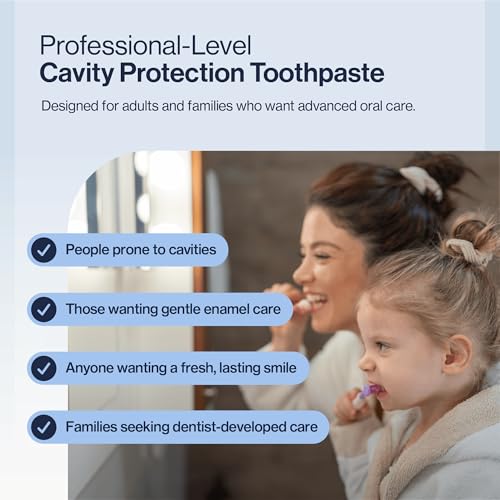 CariFree Gel 1100 (Mint) Anti-Cavity Fluoride Toothpaste with - Product Imagery