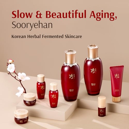 Sooryehan Hyobidam Fermented Skincare Gift Set with Wild Ginseng - Product Imagery