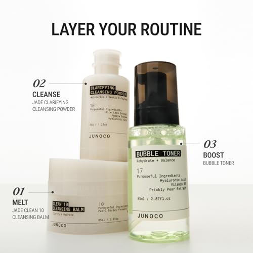 JUNO & Co. Bubble Toner – Hydrating Face Toner for Skin Prep, - Product Imagery