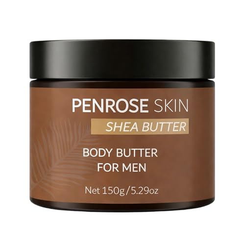 Body Butter, Penrose Skin Body Butter for Men, Scents Body Cream with Shea Butter, Cocoa Butter & Coconut Oil, Hydration