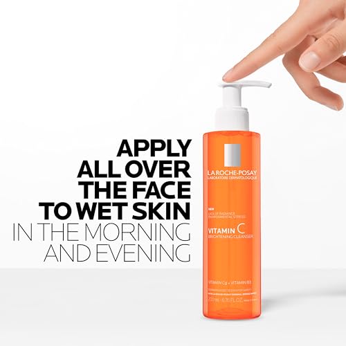 La Roche-Posay Vitamin C Brightening Face Wash Cleanser - Product Imagery