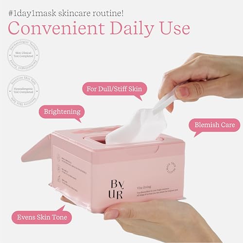 ByUR Vita Giving Daily Aqua Serum Mask (30pc) + Aqua Serum Mask - Product Imagery
