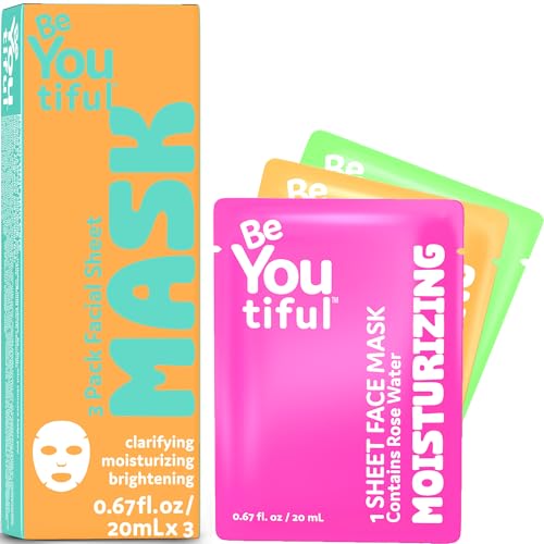 BeYoutiful Hydrating Face Mask Spa Set For Kids and Teens, Skin - Product Imagery