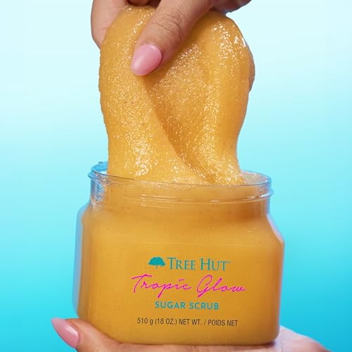 Tree Hut Body Scrub, Tropic Glow, 18 Oz - Product Imagery