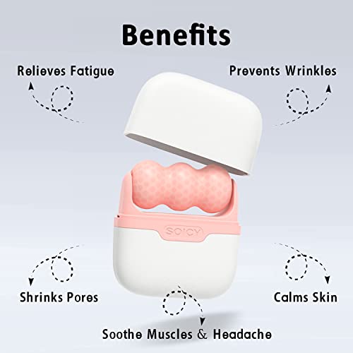 Leeshine Ice Roller Set for Face and Eyes - Facial Skin Care - Product Imagery