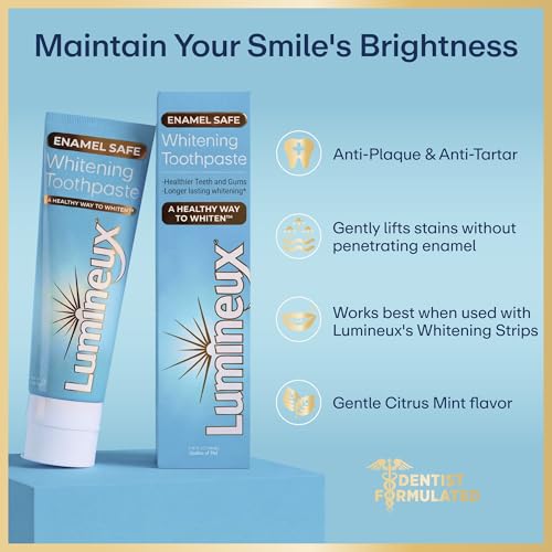 Lumineux Teeth Whitening Toothpaste, Peroxide Free, 3.75 oz, 2 - Product Imagery