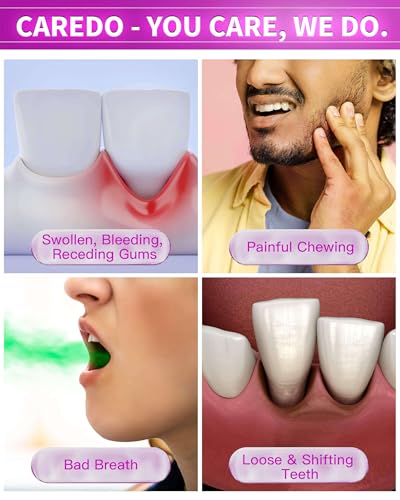 CAREDO Gum Toothpaste for Periodontitis, Gum Repair for Receding - Product Imagery