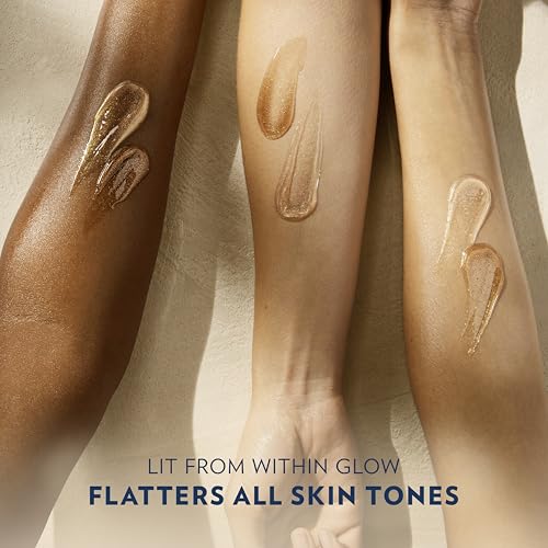Vaseline Glazed and Glisten Sunlit Glow Body Gel Oil Shimmering - Product Imagery