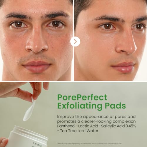 RUBY VIBE CO Exfoliating Toner Pads, Salicylic Acid for Smoother - Product Imagery