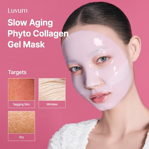 LUVUM Slow Aging Phyto Collagen Gel Mask, Collagen, Overnight - Product Imagery
