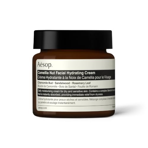 Aesop Camellia Nut Facial Hydrating Cream, Hydrates and Softens, 2.1oz