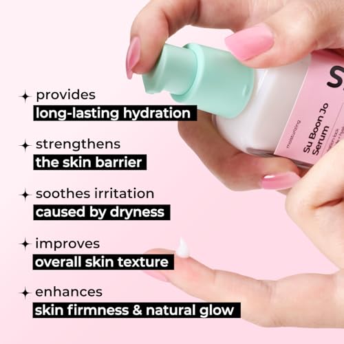 Hyaluronic Acid & Ceramide Hydrating Serum for Face, Korean Skin - Product Imagery