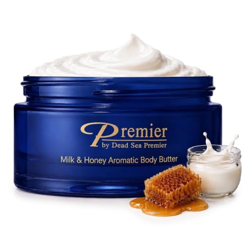 Premier Dead Sea Anti-Aging Body Cream - Milk & Honey 5.95 Fl Oz - Product Imagery