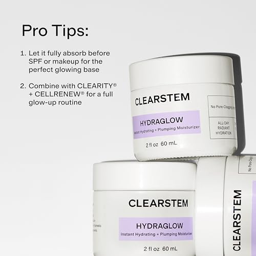 CLEARSTEM - HYDRAGLOW Stem Cell Moisturizer - Bakuchiol + - Product Imagery
