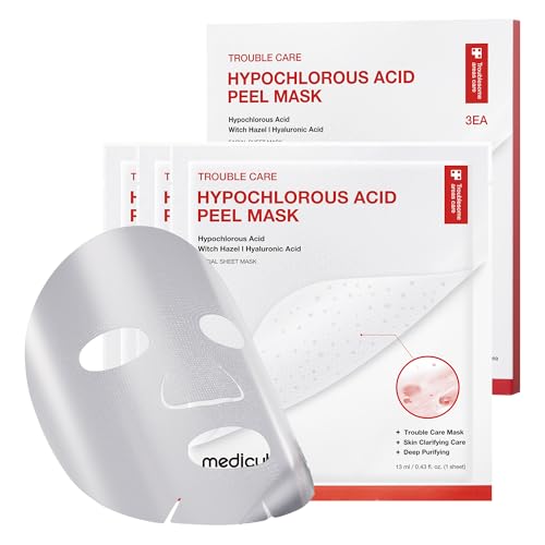 medicube Hypochlorous Acid Peel-Off Sheet Mask 3EA - Product Imagery