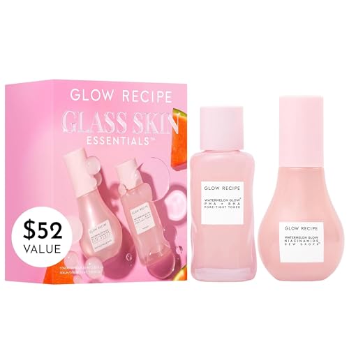 Glow Recipe Glass Skin Essential Korean Skincare Kit - Includes - Product Imagery