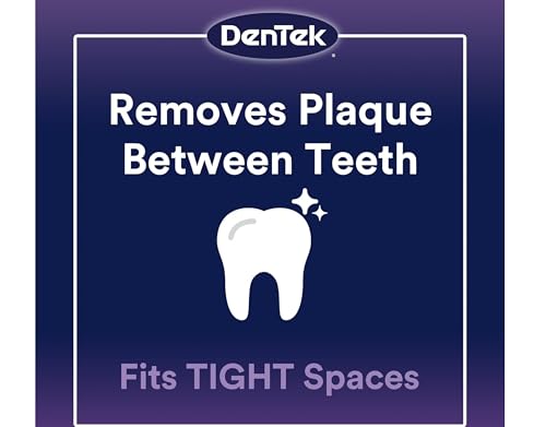 DenTek Complete Clean Easy Reach Floss Picks, Advanced Fluoride - Product Imagery