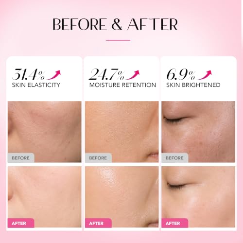 Bio Collagen Face Mask Overnight: Collagen Glow up Mask for Deep - Product Imagery