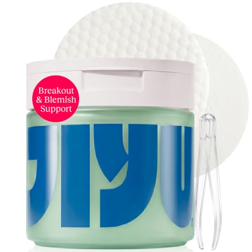 JIYU Cleansing Polish Pads - Korean Skincare for Clogged Pores, - Product Imagery